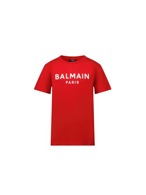 T-shirt, unisex, logata. BALMAIN | BS8R51 Z0057412BC